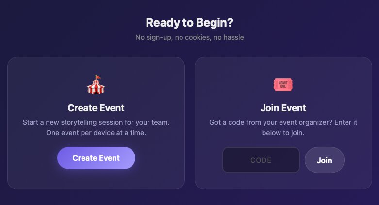 Event erstellen Screenshot